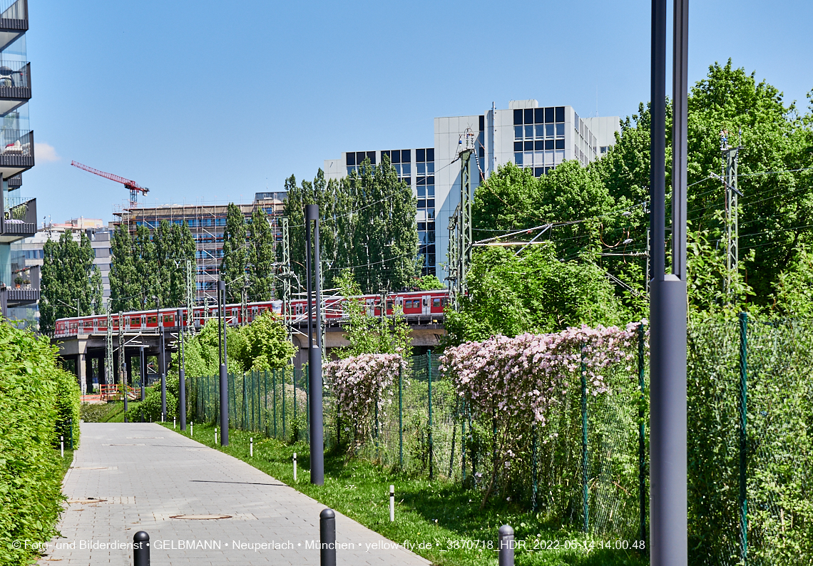 14.05.2022 - Neubau der Eisenbahnbrücke in der Balanstraße
