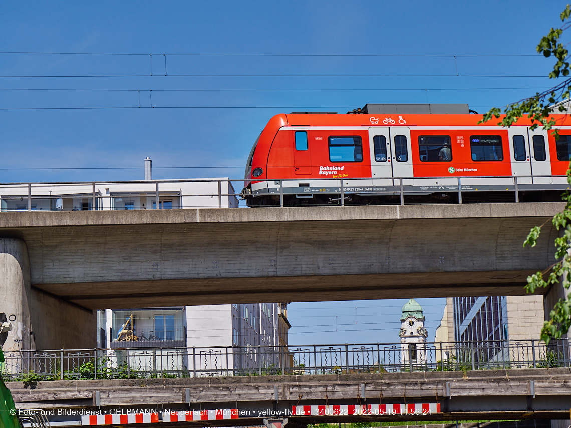 19.05.2022 - Neubau der Eisenbahnbrücke in der Balanstraße
