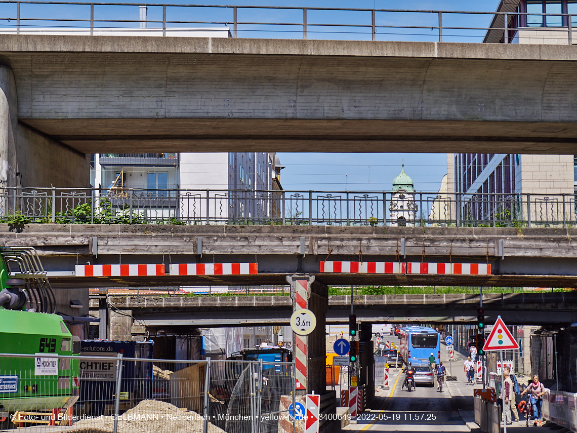 19.05.2022 - Neubau der Eisenbahnbrücke in der Balanstraße