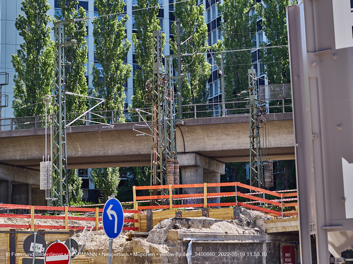 19.05.2022 - Neubau der Eisenbahnbrücke in der Balanstraße