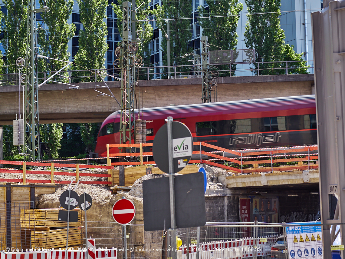 19.05.2022 - Neubau der Eisenbahnbrücke in der Balanstraße