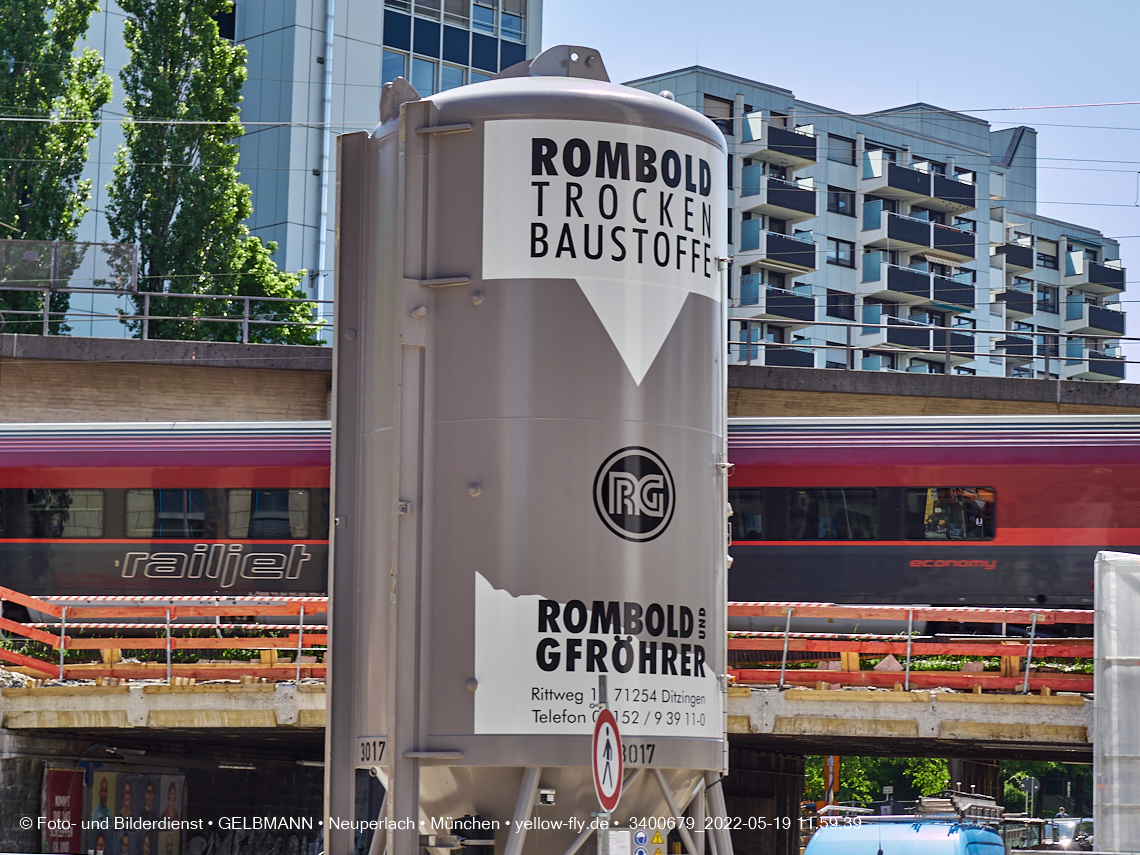 19.05.2022 - Neubau der Eisenbahnbrücke in der Balanstraße