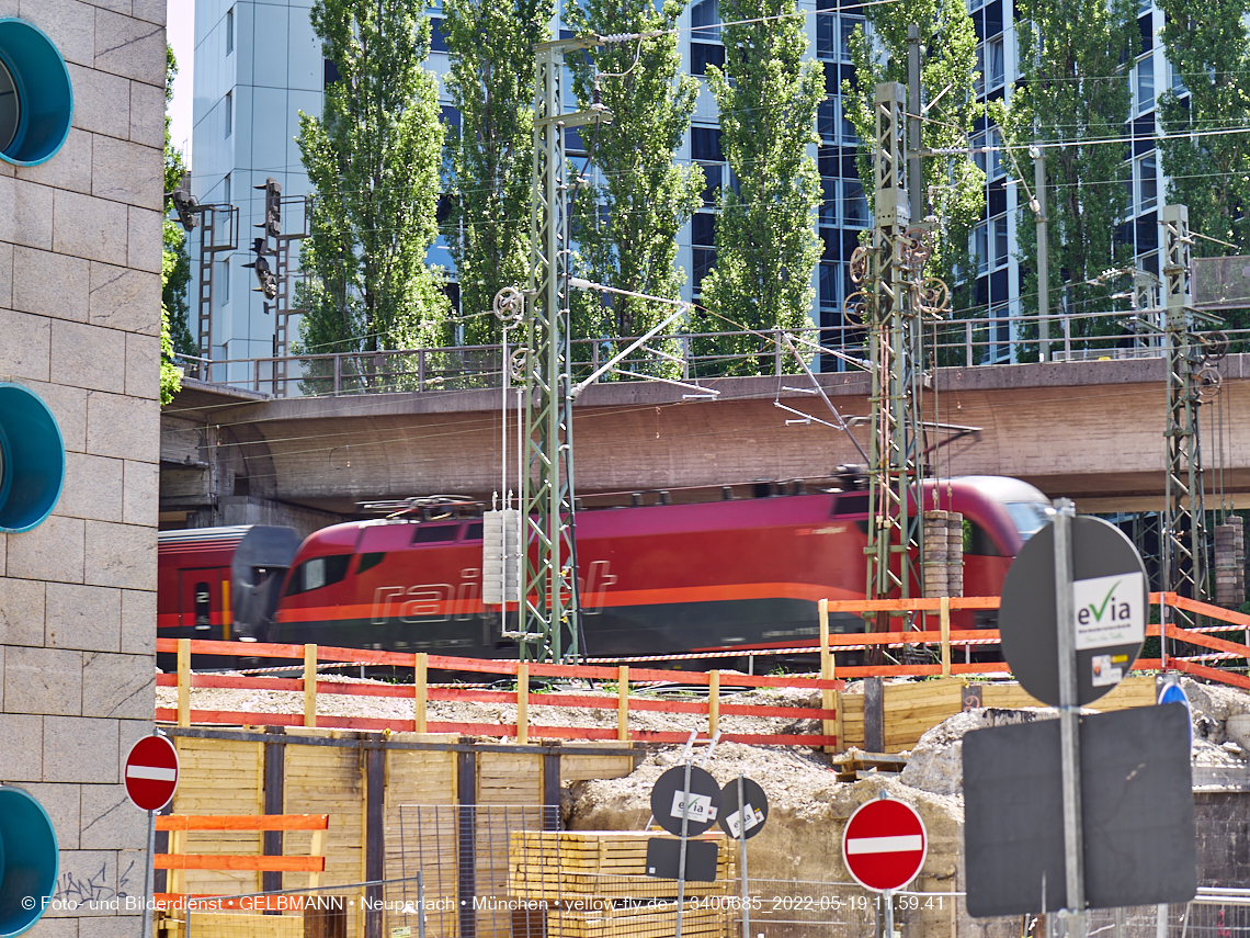 19.05.2022 - Neubau der Eisenbahnbrücke in der Balanstraße