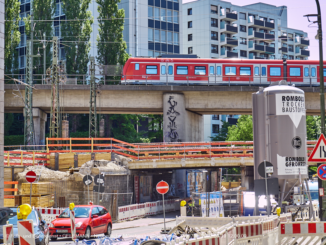 19.05.2022 - Neubau der Eisenbahnbrücke in der Balanstraße
