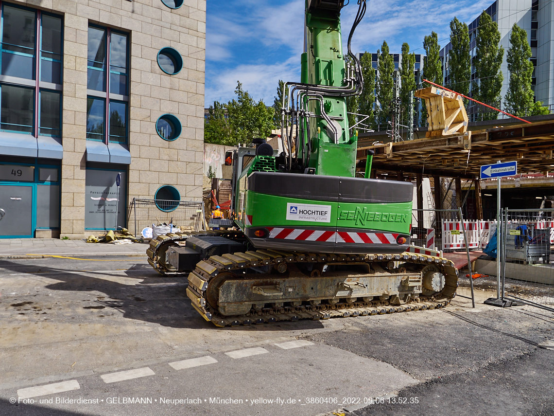 06.09.2022 - Neubau der Eisenbahnbrücke in der Balanstraße