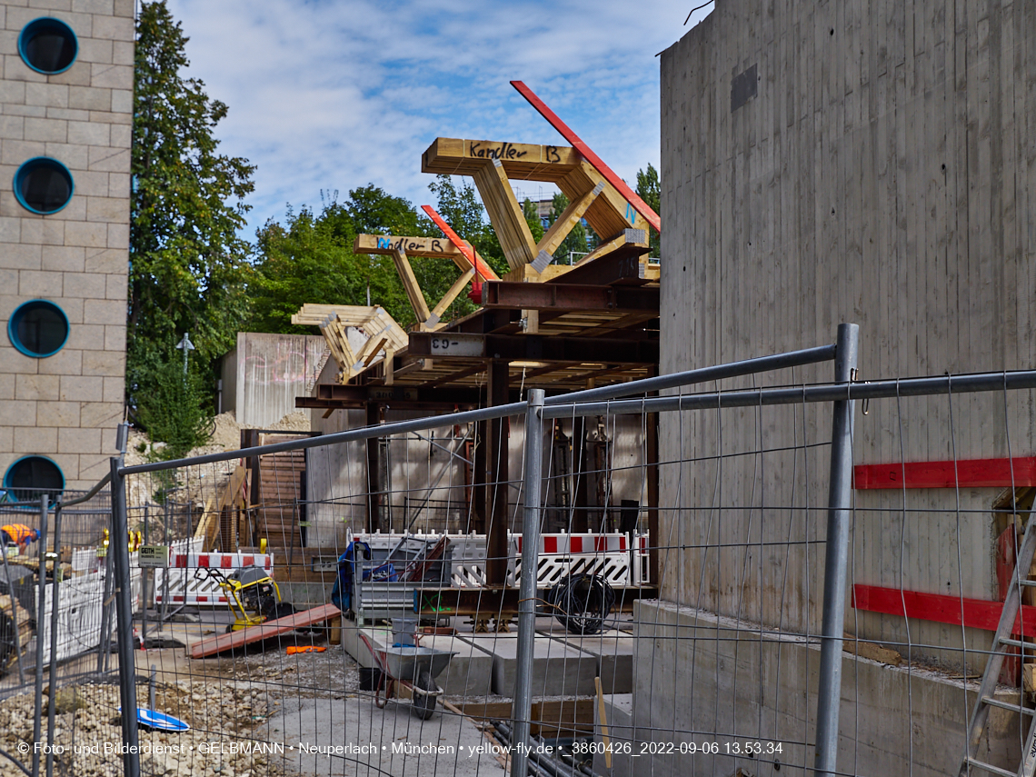 06.09.2022 - Neubau der Eisenbahnbrücke in der Balanstraße