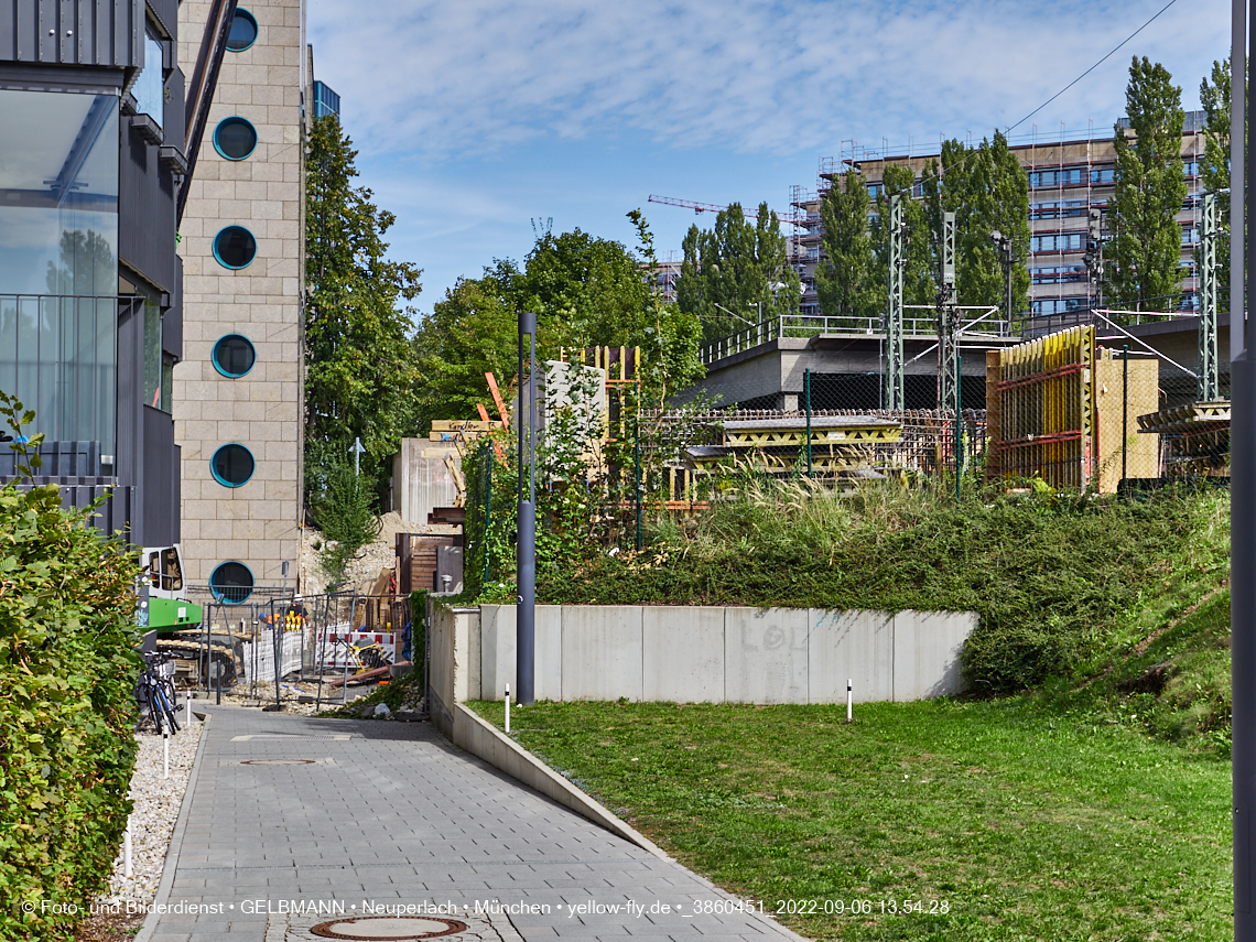 06.09.2022 - Neubau der Eisenbahnbrücke in der Balanstraße
