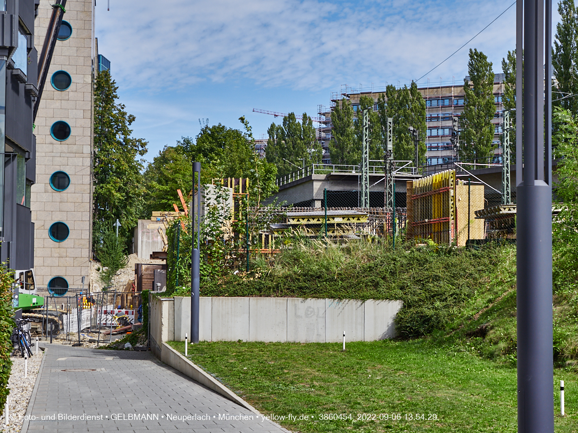 06.09.2022 - Neubau der Eisenbahnbrücke in der Balanstraße