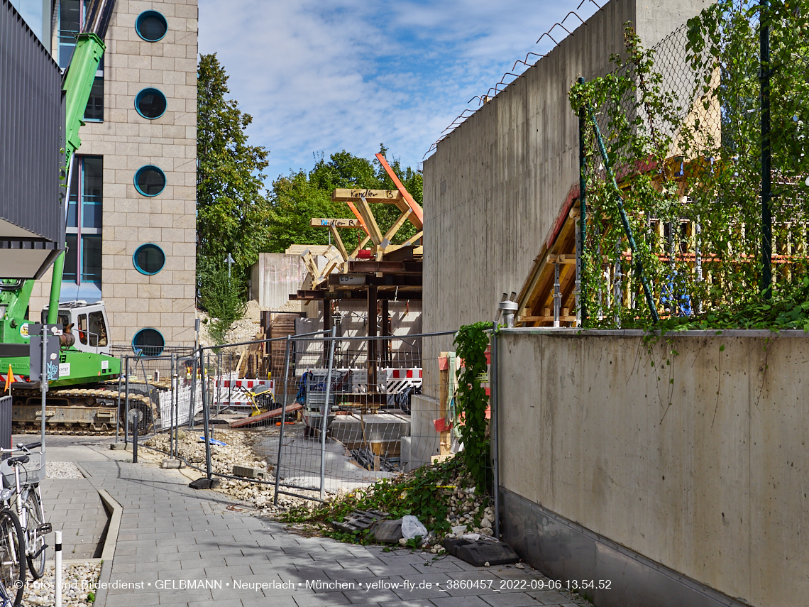06.09.2022 - Neubau der Eisenbahnbrücke in der Balanstraße