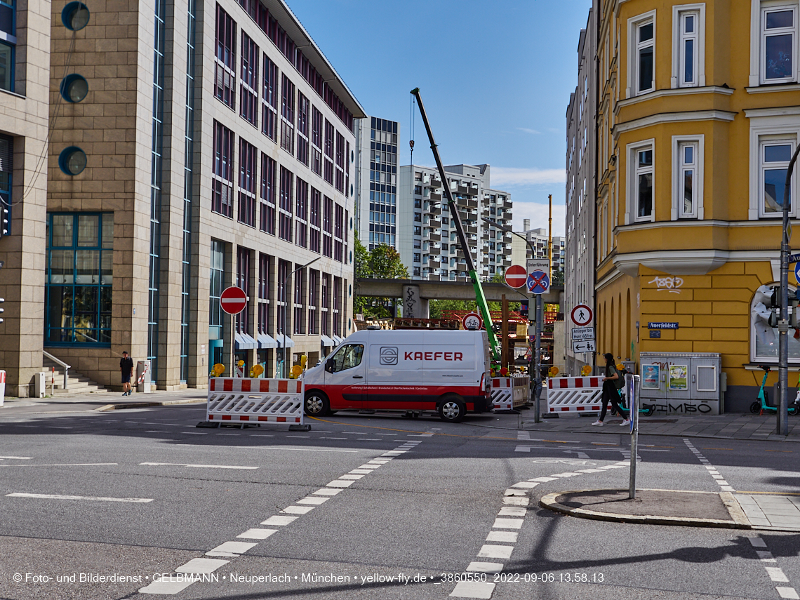 06.09.2022 - Neubau der Eisenbahnbrücke in der Balanstraße