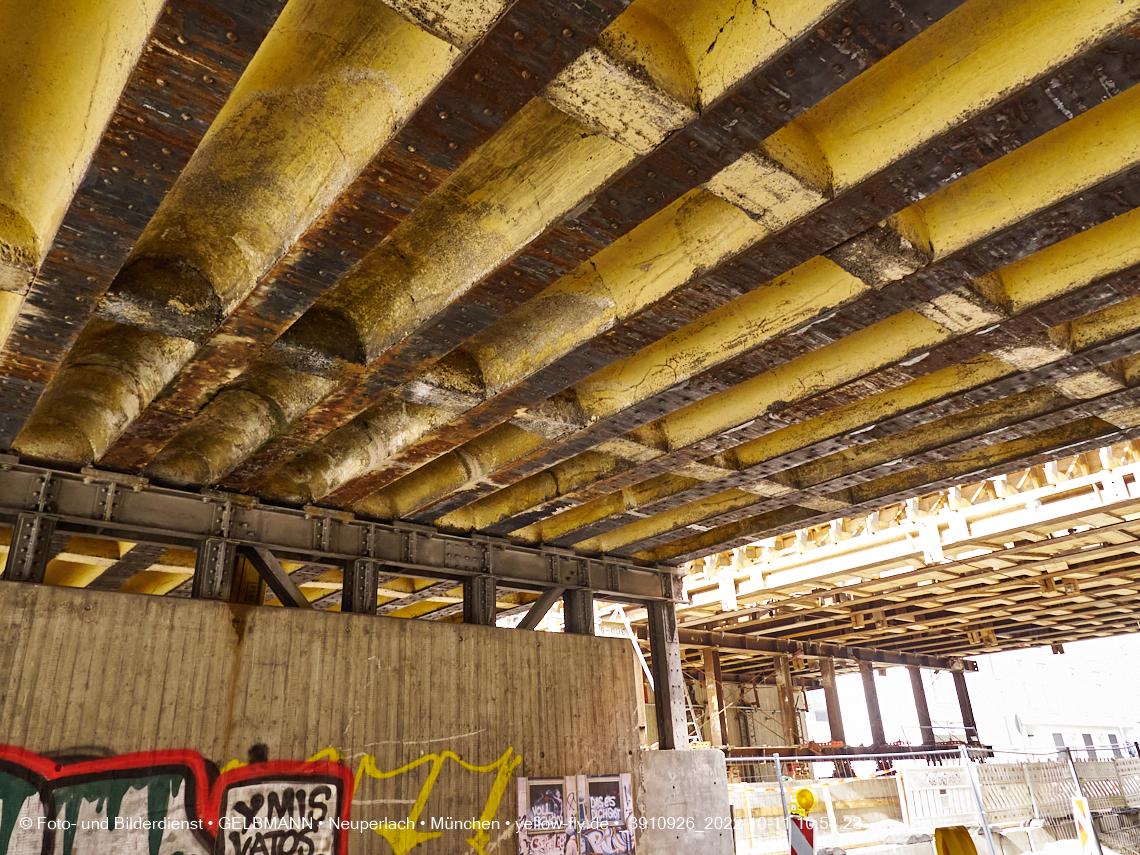 11.10.2022 - Neubau der Eisenbahnbrücke in der Balanstraße