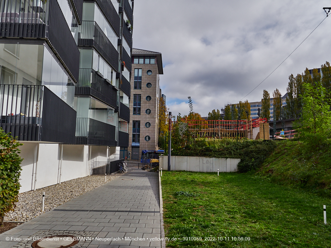 11.10.2022 - Neubau der Eisenbahnbrücke in der Balanstraße