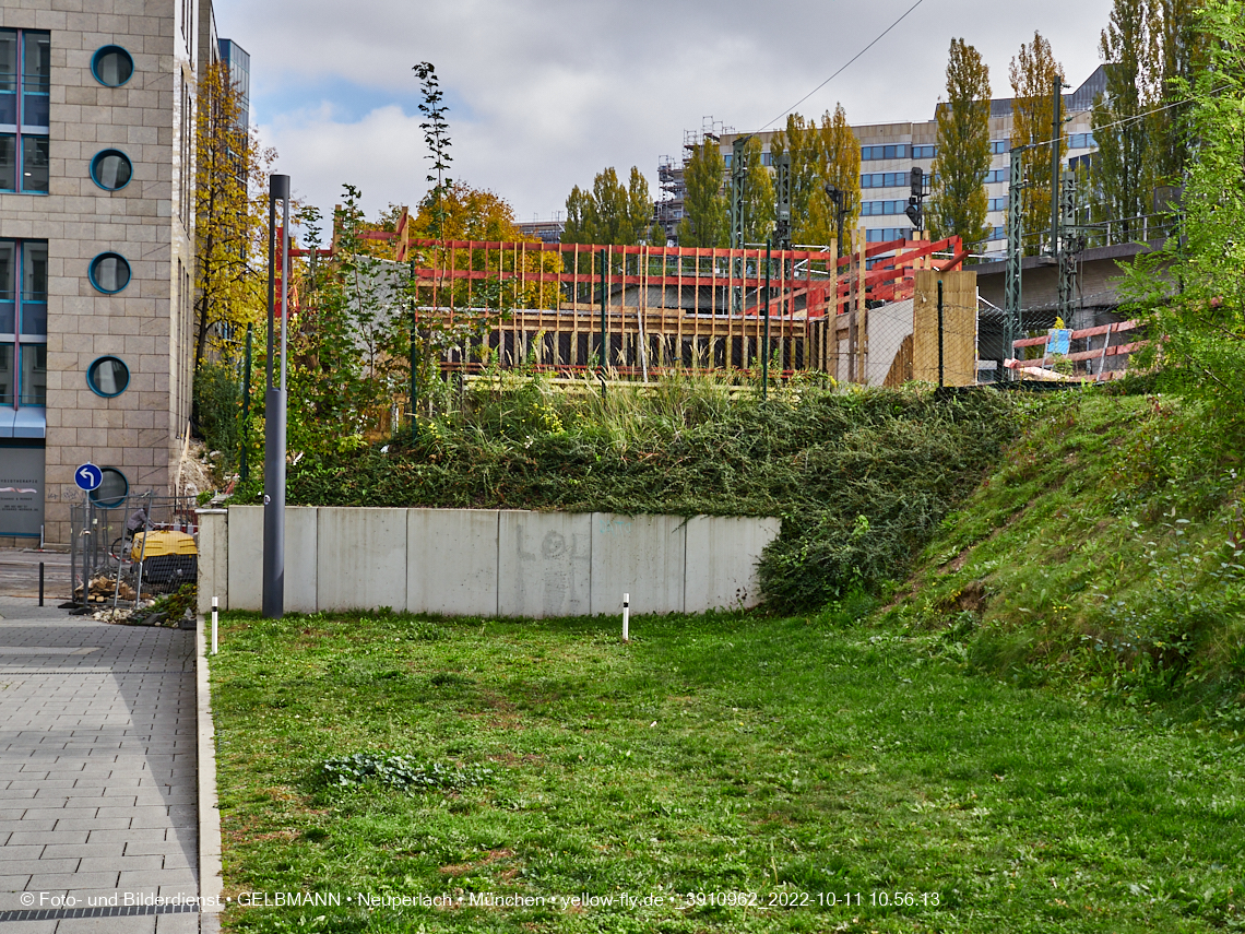 11.10.2022 - Neubau der Eisenbahnbrücke in der Balanstraße