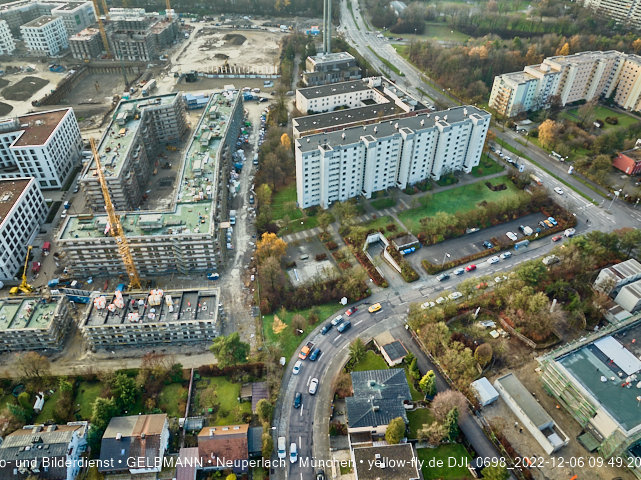 06.12.2022 - Baustelle Alexisquartier und PandionVerd in Neuperlach