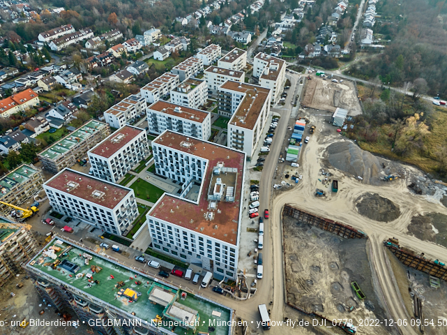 06.12.2022 - Baustelle Alexisquartier und PandionVerd in Neuperlach