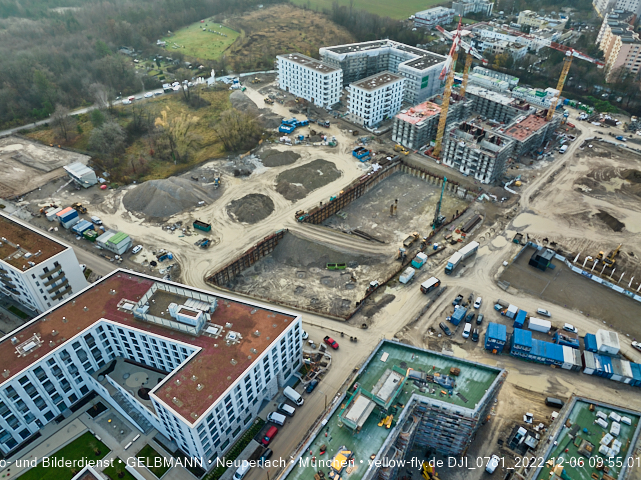 06.12.2022 - Baustelle Alexisquartier und PandionVerd in Neuperlach