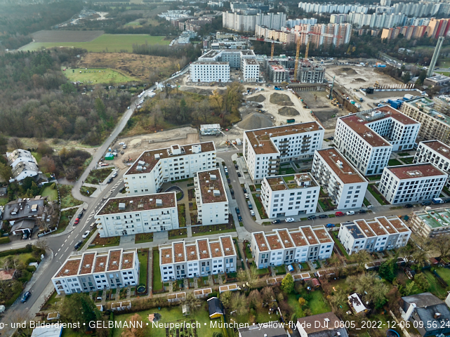 06.12.2022 - Baustelle Alexisquartier und PandionVerd in Neuperlach