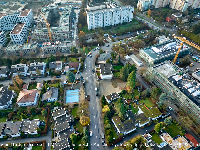 06.12.2022 - Baustelle Hugo-Lang-Bogen und Niederalmstraße