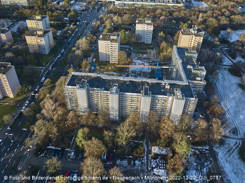 07.12.2022 -  GEWOFAG-Großbaustelle Karl-Marx-Ring 11-21