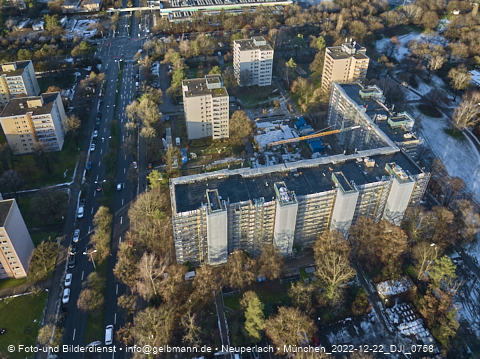 07.12.2022 -  GEWOFAG-Großbaustelle Karl-Marx-Ring 11-21