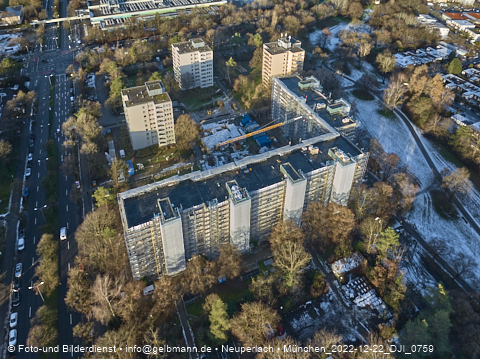 07.12.2022 -  GEWOFAG-Großbaustelle Karl-Marx-Ring 11-21