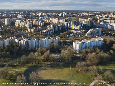 16.11.2023 - Marx-Zentrum und Karl-Marx-Ring 52-62 in Neuperlach