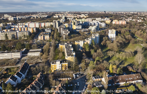 16.11.2023 - Marx-Zentrum und Karl-Marx-Ring 52-62 in Neuperlach