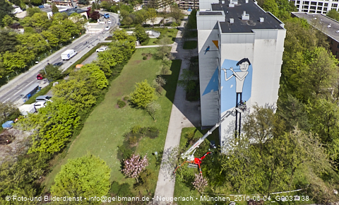 04.05.2023 - Der Blaue Vogel - Wolfgang-Niesner - Der bunte Beton am Karl-Marx-Ring Neuperlach 04.05.2023 - Der Blaue Vogel - Wolfgang-Niesner - Der bunte Beton am Karl-Marx-Ring Neuperlach