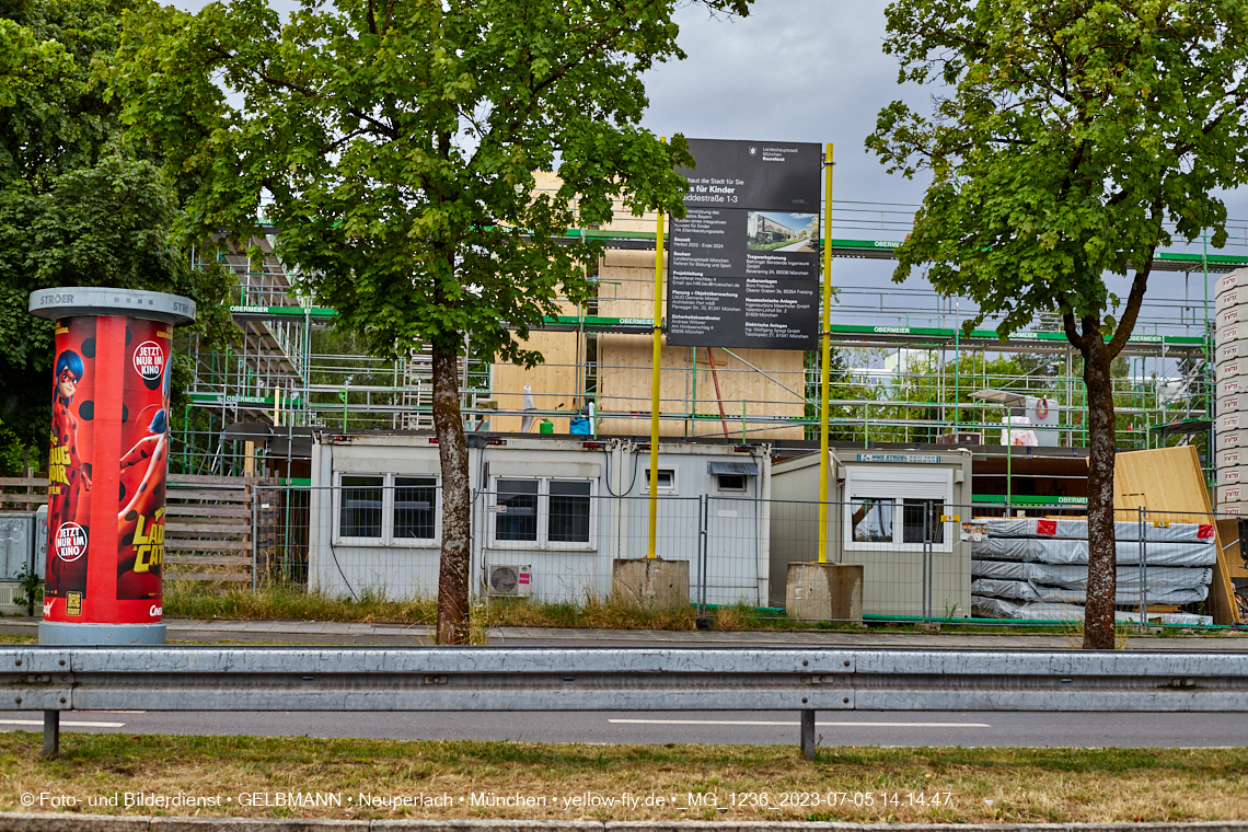 04.07.2023 - Haus für Kinder und neue Wände