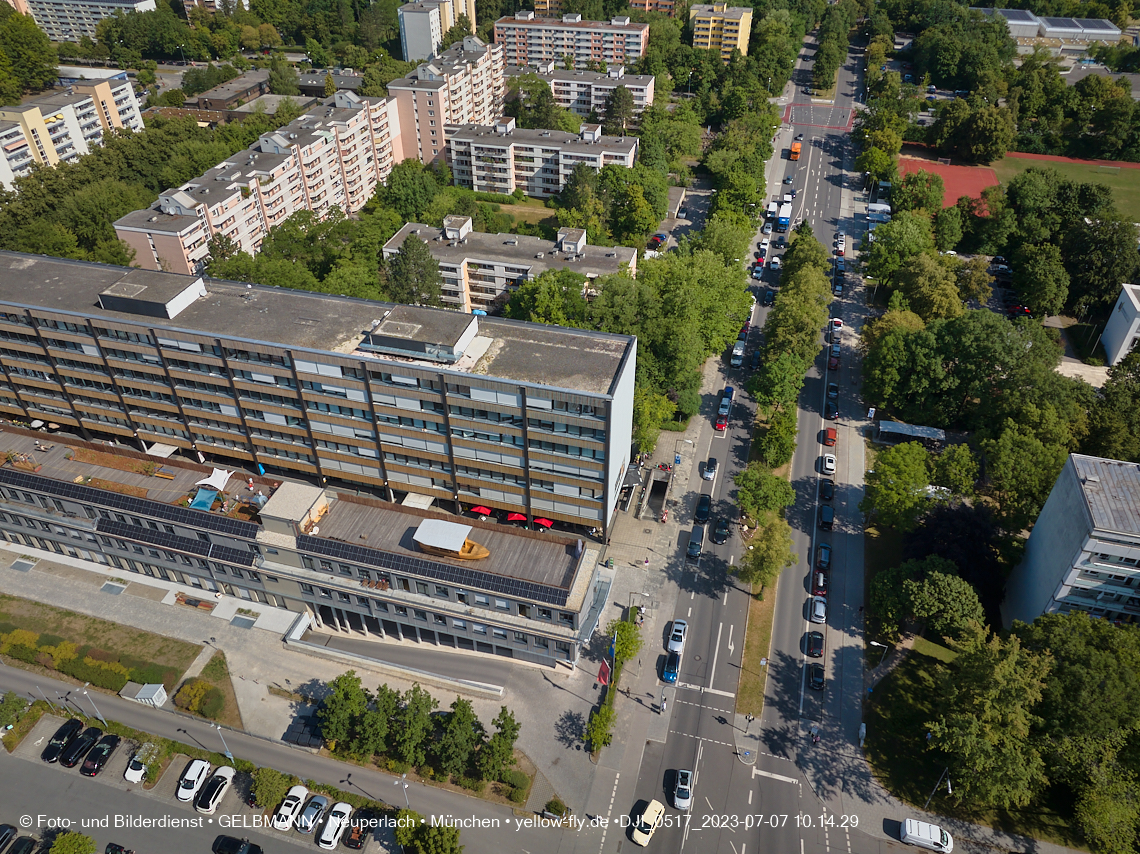 07.07.2023 - Plettzentrum und Montessori-Schule in Neuperlach