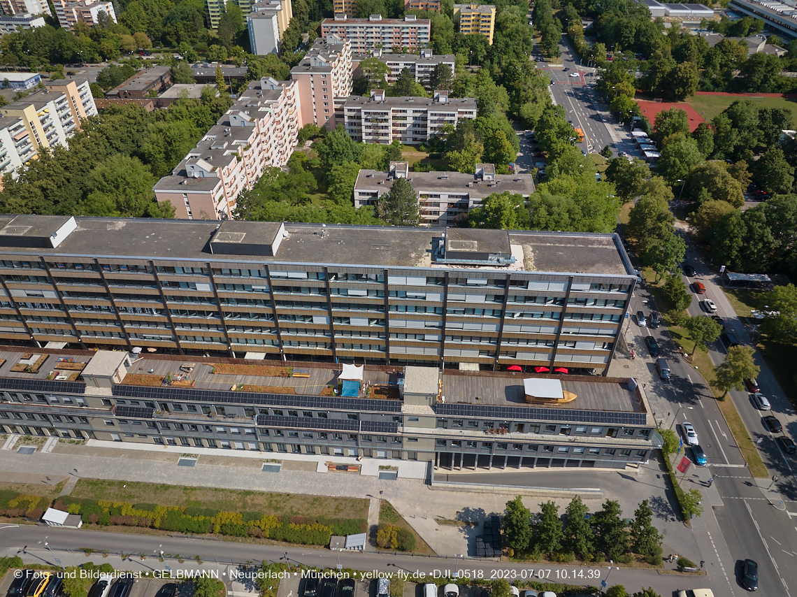 07.07.2023 - Plettzentrum und Montessori-Schule in Neuperlach