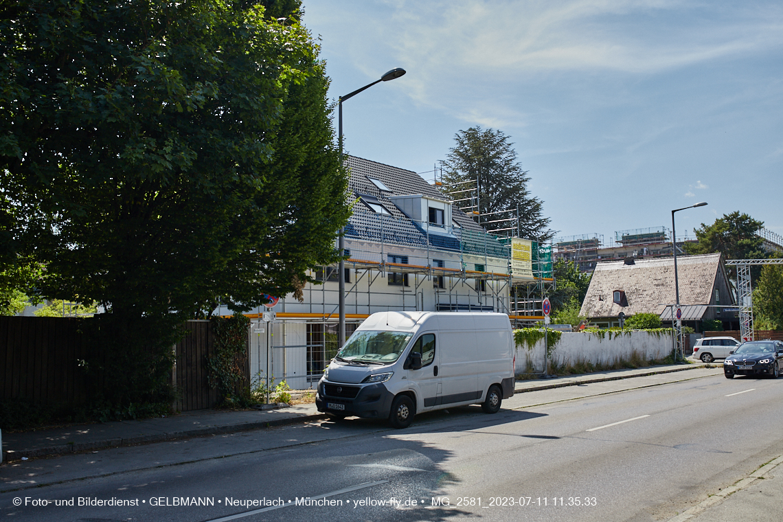 11.07.2023 - Baustelle Niederalmstraße 16