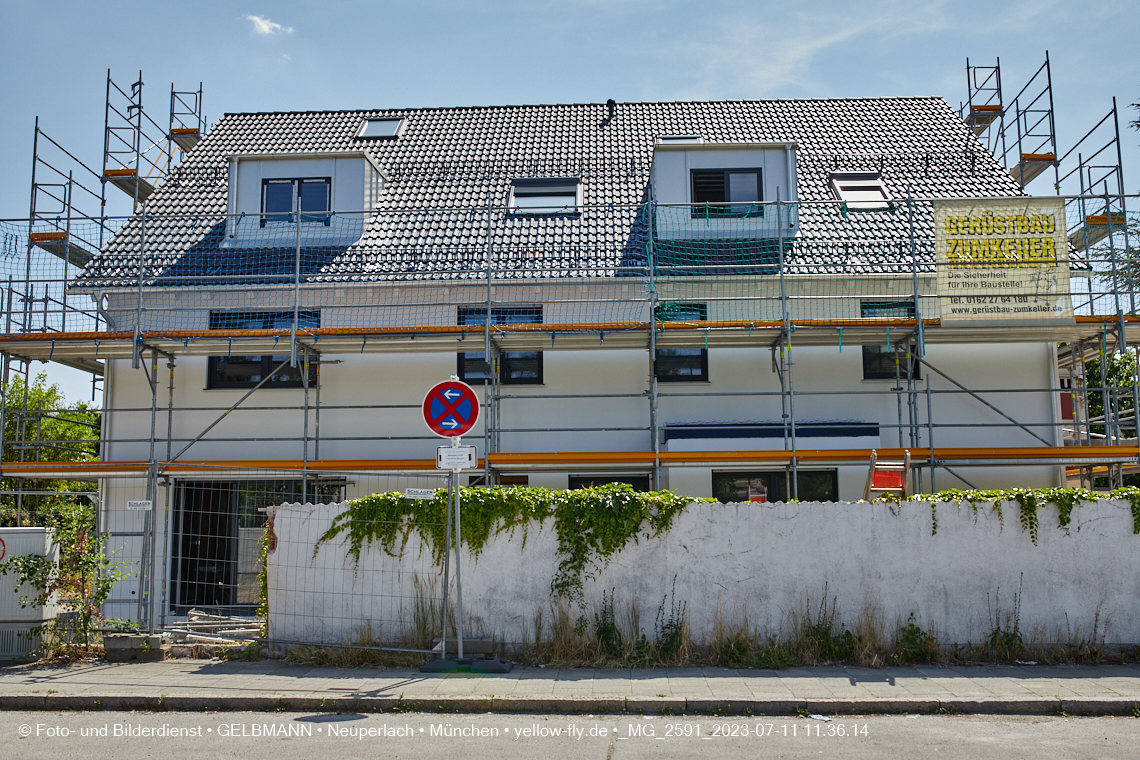11.07.2023 - Baustelle Niederalmstraße 16
