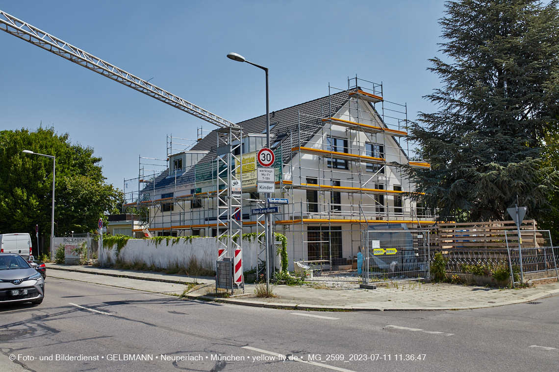 11.07.2023 - Baustelle Niederalmstraße 16