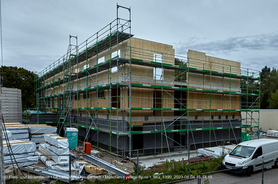 04.08.2023 - Neubau zum Haus für Kinder in Neuperlach