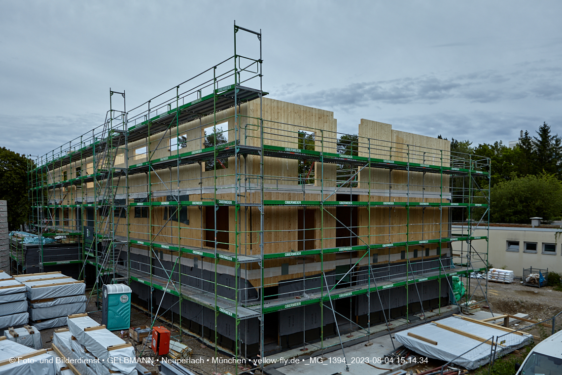 04.08.2023 - Neubau zum Haus für Kinder in Neuperlach