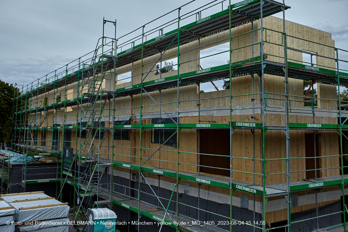 04.08.2023 - Neubau zum Haus für Kinder in Neuperlach