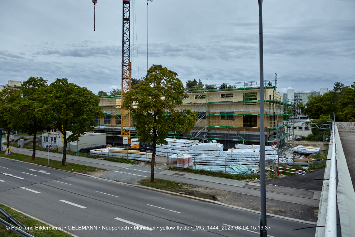 04.08.2023 - Neubau zum Haus für Kinder in Neuperlach