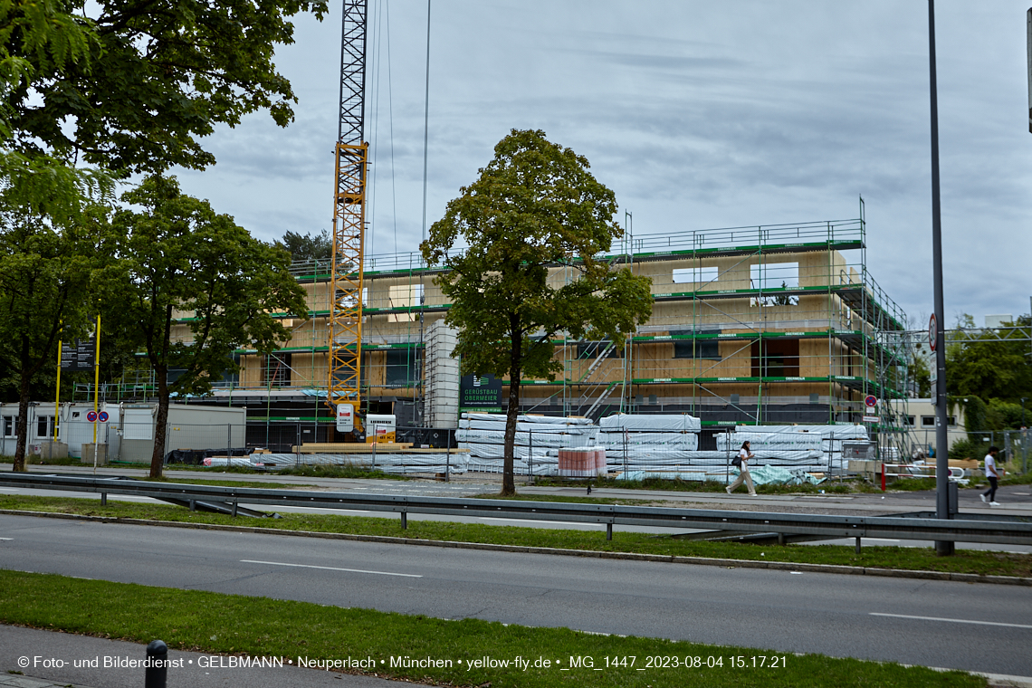 04.08.2023 - Neubau zum Haus für Kinder in Neuperlach