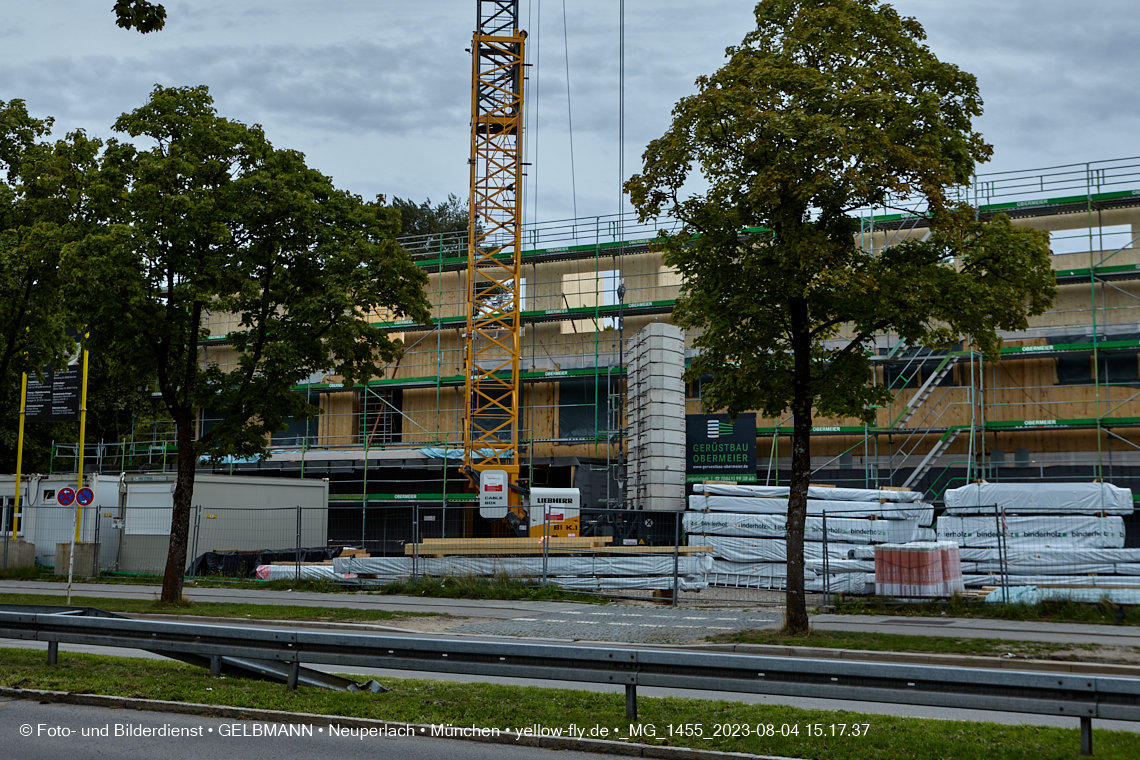 04.08.2023 - Neubau zum Haus für Kinder in Neuperlach