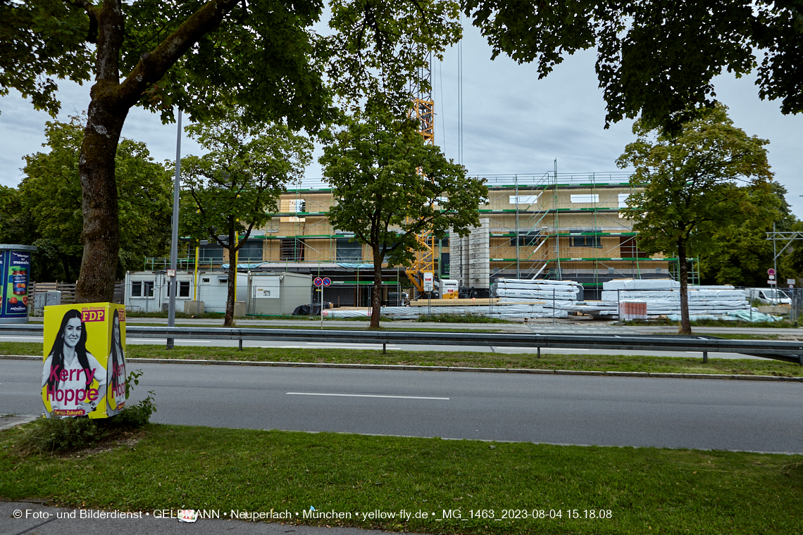 04.08.2023 - Neubau zum Haus für Kinder in Neuperlach