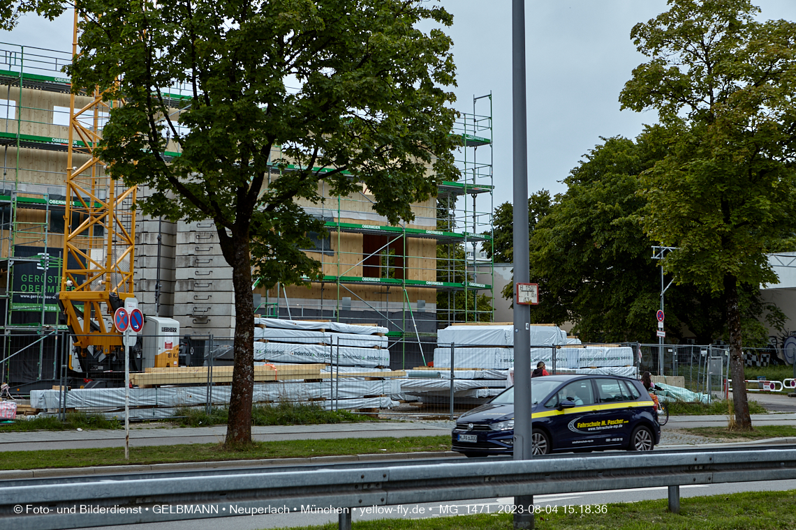 04.08.2023 - Neubau zum Haus für Kinder in Neuperlach