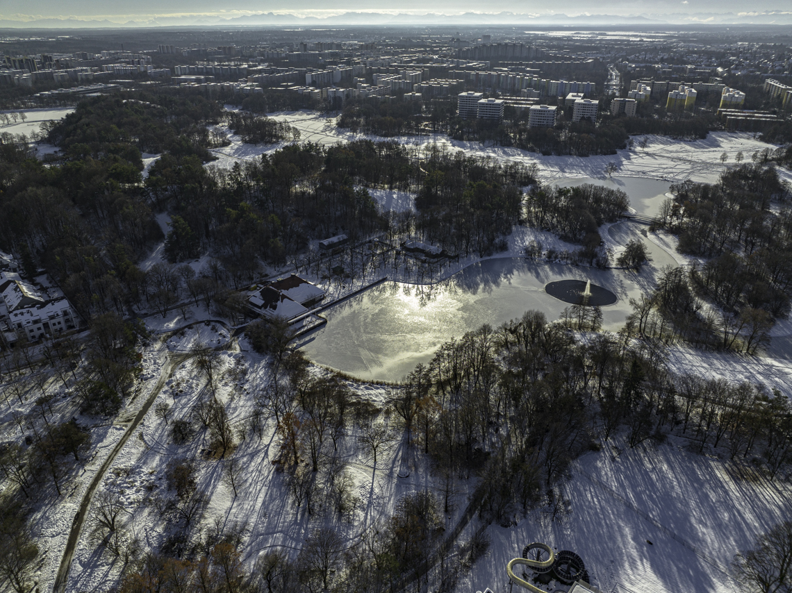 07.12.2021 - Ostpark mir See in Neuperlach