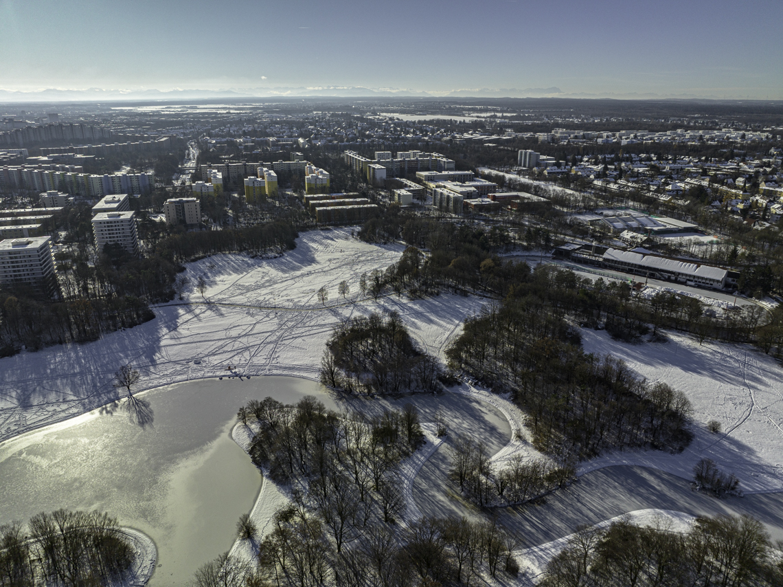 07.12.2021 - Ostpark mir See in Neuperlach