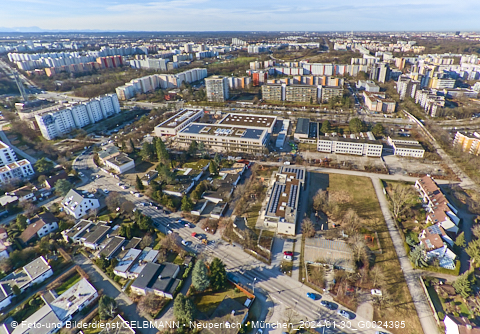 30.01.2024 - Baustelle zur Grundschule am Karl-Marx-Ring in Neuperlach