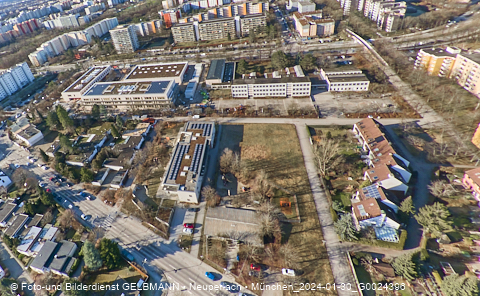 30.01.2024 - Baustelle zur Grundschule am Karl-Marx-Ring in Neuperlach