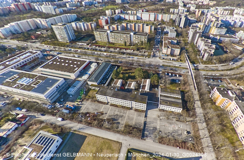 30.01.2024 - Baustelle zur Grundschule am Karl-Marx-Ring in Neuperlach