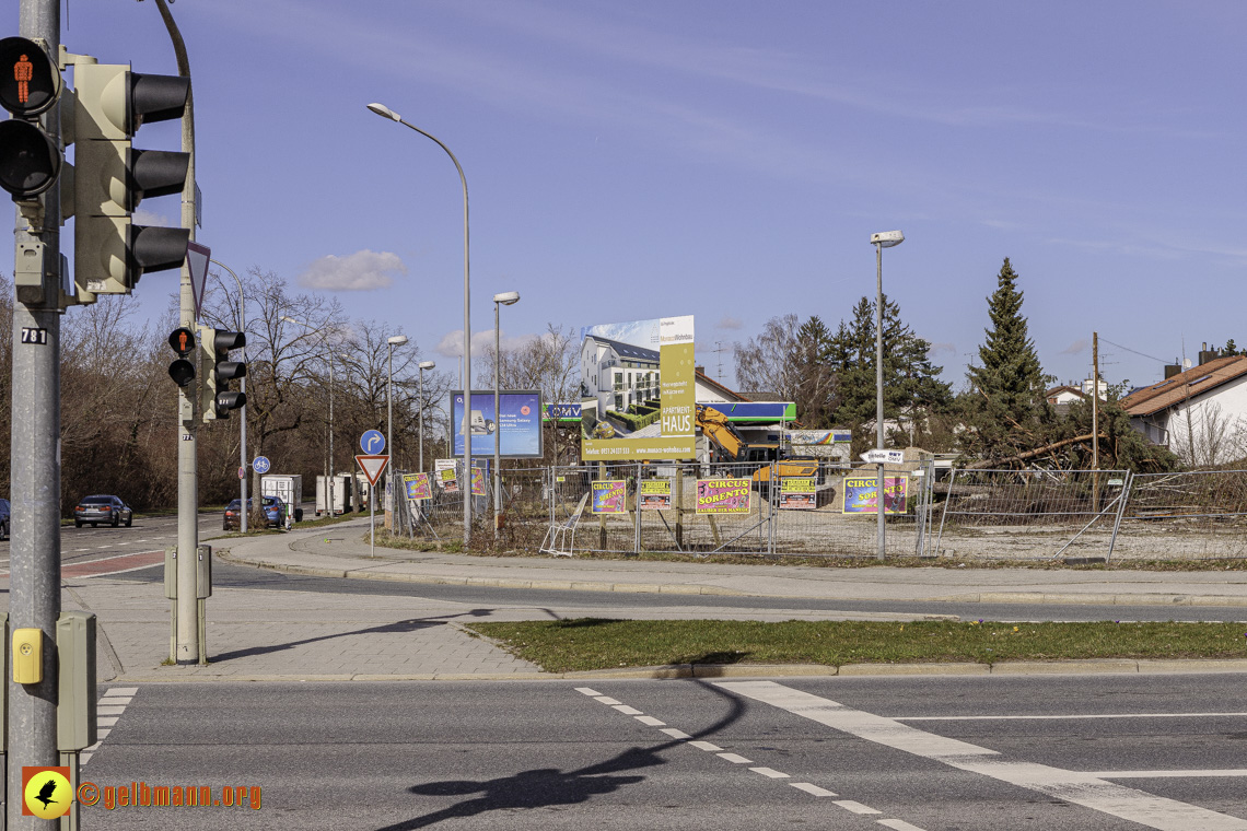 11.03.2024 - Baustelle MONACO an der Heinrich-Wieland/Ecke Corinthstrasse in Neuperlach