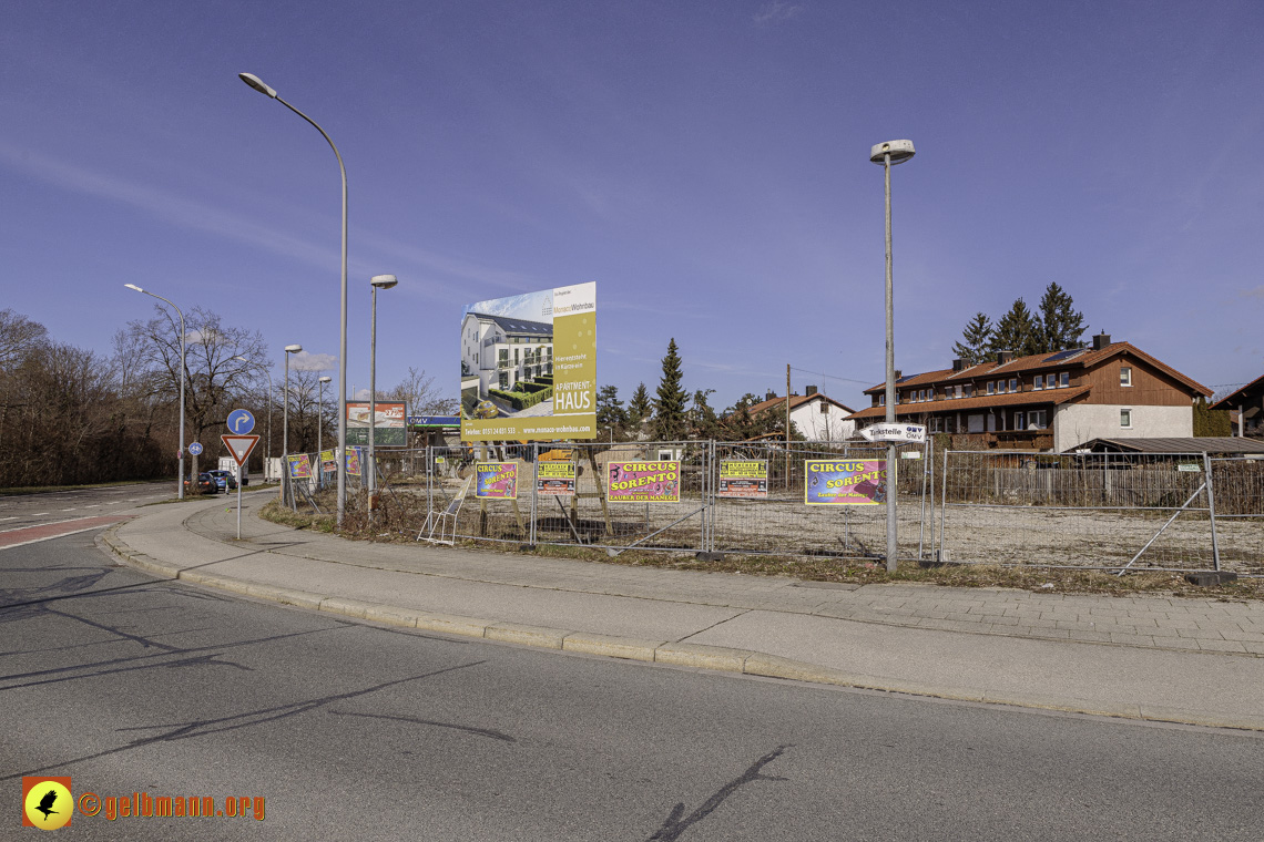 11.03.2024 - Baustelle MONACO an der Heinrich-Wieland/Ecke Corinthstrasse in Neuperlach