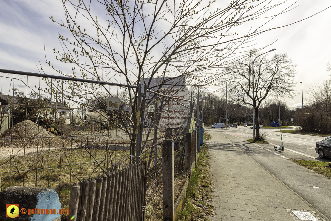 11.03.2024 - Baustelle MONACO an der Heinrich-Wieland/Ecke Corinthstrasse in Neuperlach